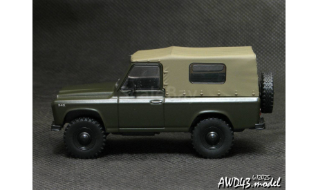 ARO 240 1976 khaki 1-43 DeAgostini, масштабная модель, scale43