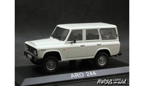 Aro 244 Luxury 1980 white 1-43 DeAgostini, масштабная модель, scale43