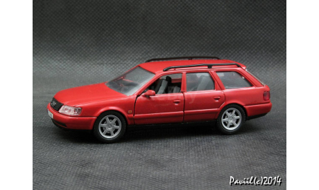 Audi A6 Avant C4 red 1-43 Schabak, масштабная модель, 1:43, 1/43