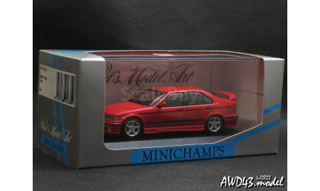 BMW 318is E36 1994 red 1-43 Minichamps 430024302, масштабная модель, scale43