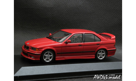 BMW 318is E36 1994 red 1-43 Minichamps 430024302, масштабная модель, scale43