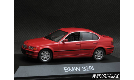 BMW 328i E46 1999 red 1-43 Schuco 04351, масштабная модель, scale43