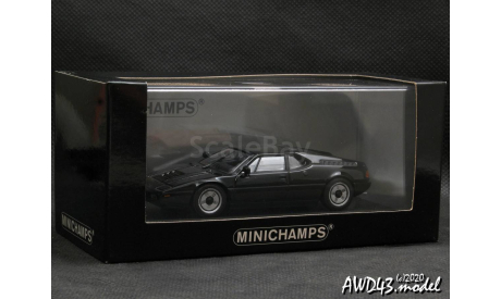 BMW M1 Street 1978 black 1-43 Minichamps 430025027, масштабная модель, scale43