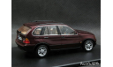 BMW X5 3.0D d.red 4x4 1-43 Dealer=Minichamps, масштабная модель, 1:43, 1/43