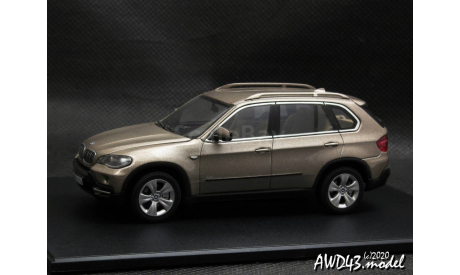 BMW X5 4.8i E70 beige 1-43 Dealer=Autoart, масштабная модель, scale43