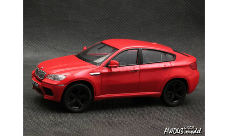 BMW X6M 2007 red 1-43 Solido S4401000, масштабная модель, scale43