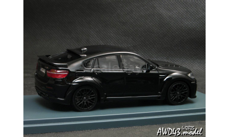 BMW X6M HAMANN Tycoon Evo 2011 Black Metallic Dark Anthracite 1-43 NEO45705, масштабная модель, Neo Scale Models, scale43