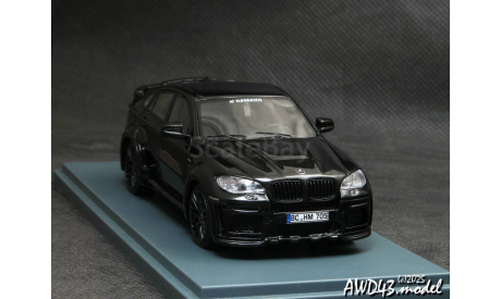 BMW X6M HAMANN Tycoon Evo 2011 Black Metallic Dark Anthracite 1-43 NEO45705, масштабная модель, Neo Scale Models, scale43