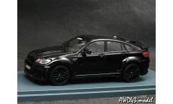 BMW X6M HAMANN Tycoon Evo 2011 Black Metallic Dark Anthracite 1-43 NEO45705