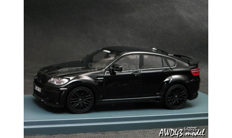 BMW X6M HAMANN Tycoon Evo 2011 Black Metallic Dark Anthracite 1-43 NEO45705, масштабная модель, Neo Scale Models, scale43