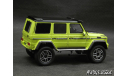 Mercedes G-Class Brabus 500 4x4²  2016 W463 green-yellow 1-43 Minichamps 437032464, масштабная модель, scale43, Mercedes-Benz