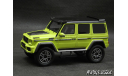 Brabus 500 4x4² basis Mercedes G500 4x4² 2016 green-yellow 1-43 Minichamps 437032464, масштабная модель, Mercedes Brabus, 1:43, 1/43