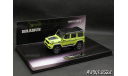 Mercedes G-Class Brabus 500 4x4²  2016 W463 green-yellow 1-43 Minichamps 437032464, масштабная модель, scale43, Mercedes-Benz