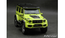 Brabus 500 4x4² basis Mercedes G500 4x4² 2016 green-yellow 1-43 Minichamps 437032464, масштабная модель, Mercedes Brabus, 1:43, 1/43