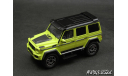 Brabus 500 4x4² basis Mercedes G500 4x4² 2016 green-yellow 1-43 Minichamps 437032464, масштабная модель, Mercedes Brabus, 1:43, 1/43