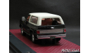 Chevrolet  Blazer K5 1978 black-white 1-43 Matrix MX20302-383, масштабная модель, scale43