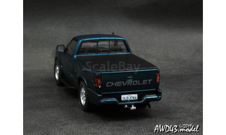 Chevrolet S-10 Pick-up year 1995 blue metallic 1-43 Altaya, масштабная модель, Ixo-Altaya, scale43