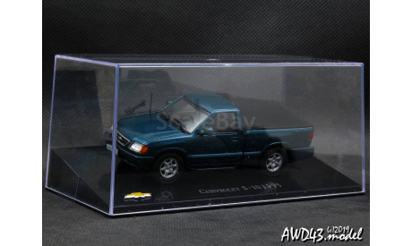Chevrolet S-10 Pick-up year 1995 blue metallic 1-43 Altaya, масштабная модель, Ixo-Altaya, scale43