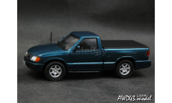 Chevrolet S-10 Pick-up year 1995 blue metallic 1-43 Altaya