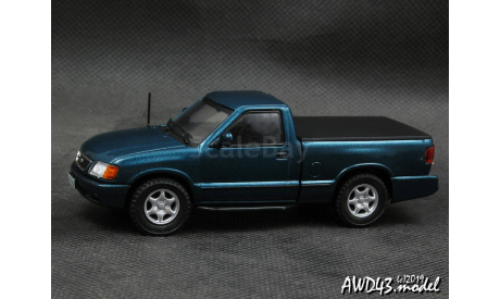 Chevrolet S-10 Pick-up year 1995 blue metallic 1-43 Altaya, масштабная модель, Ixo-Altaya, scale43