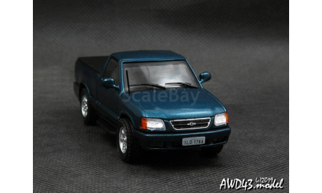 Chevrolet S-10 Pick-up year 1995 blue metallic 1-43 Altaya, масштабная модель, Ixo-Altaya, scale43