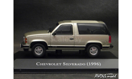Chevrolet Silverado 1997 grey 1-43 Camionetas imprescindinles de Mexico, масштабная модель, DeAgostini, scale43