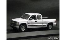 Chevrolet Silverado white 1-43 Cararama, масштабная модель, scale43