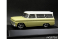 Chevrolet Suburban 1966 yellow 1-43 Greenlight, масштабная модель, scale43