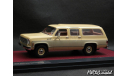 Chevrolet  Suburban K10 1978 sand-white 1-43 Matrix MX20302-373, масштабная модель, scale43