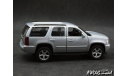 Chevrolet Tahoe 2008 silver 4x4 1-43 Welly, масштабная модель, scale43