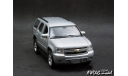 Chevrolet Tahoe 2008 silver 4x4 1-43 Welly, масштабная модель, scale43