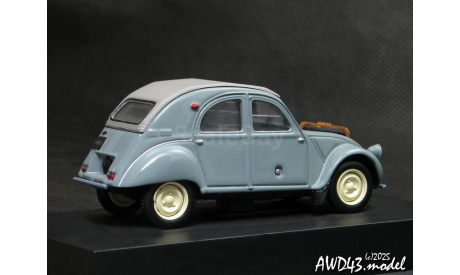 Citroen 2CV 4x4 Sahara 1961 grey 1:43 Norev, масштабная модель, 1/43, Citroën