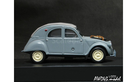 Citroen 2CV 4x4 Sahara 1961 grey 1:43 Norev, масштабная модель, 1/43, Citroën