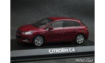 Citroen C4 2011 d.red 1-43  Dealer=Norev, масштабная модель, 1:43, 1/43, Citroën