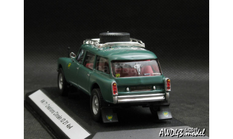 Citroen DS 21 AM.71 Creations 4X4 green 1-43 Handmade convertion, масштабная модель, scale43
