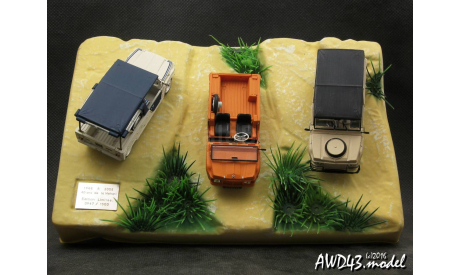 Citroen Mehari 40th 1968-2008 set 3pc. 1-43 Norev, масштабная модель, Citroën, scale43
