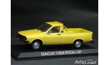 Dacia 1304 yellow 1-43 DeAgostini, масштабная модель, Norev, scale43