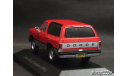 Dodge RAM Charger 1991 red 1-43 Camionetas imprescindinles de Mexico, масштабная модель, DeAgostini, scale43