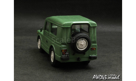 Fiat Campagnola AR76 green 1-43 Handmade, масштабная модель, scale43