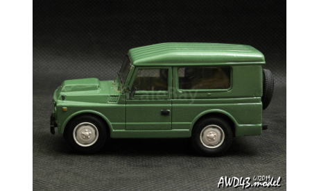 Fiat Campagnola AR76 green 1-43 Handmade, масштабная модель, scale43