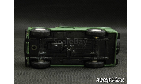 Fiat Campagnola AR76 green 1-43 Handmade, масштабная модель, scale43