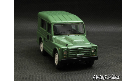 Fiat Campagnola AR76 green 1-43 Handmade, масштабная модель, scale43