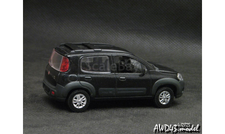 Fiat Uno Way W black  1-43 Norev, масштабная модель, scale43