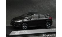 Ford Focus III ST 2011 black 1-43 Minichamps 410081000, масштабная модель, scale43