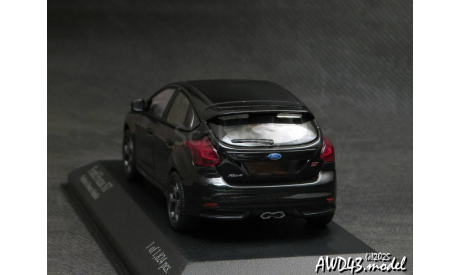 Ford Focus III ST 2011 black 1-43 Minichamps 410081000, масштабная модель, scale43