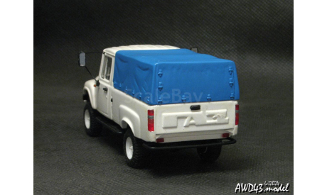 ГАЗ-2308 Атаман 1:43 Кит Max-Models, масштабная модель, scale43