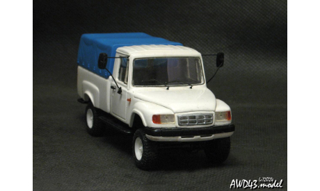 ГАЗ-2308 Атаман 1:43 Кит Max-Models, масштабная модель, scale43