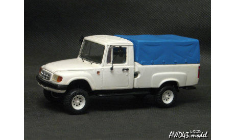 ГАЗ-2308 Атаман 1:43 Кит Max-Models, масштабная модель, scale43