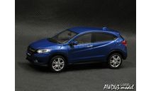 Honda HR-V Hybrid 2014 blue metallic 1-43 IXO MOC204, масштабная модель, scale43