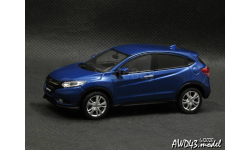 Honda HR-V Hybrid 2014 blue metallic 1-43 IXO MOC204